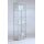 SV-B6040 Vitrine silbergrau Ausstellungsvitrine Pr&auml;sentationsvitrine Alu Silber abschlie&szlig;bar