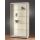 SV1200A7PLS2 Vitrine grau Ausstellungsvitrine Pr&auml;sentationsvitrine Alu Silber mit LED-Strips abschlie&szlig;bar