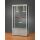 SV1200A7LU Vitrinenschrank Glasvitrine Vitrine mit Unterschrank Ausstellungsvitrine Beleuchtung abschlie&szlig;bar